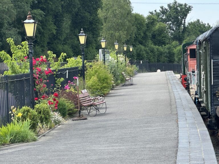 Robertsbridge Junction Station Platform